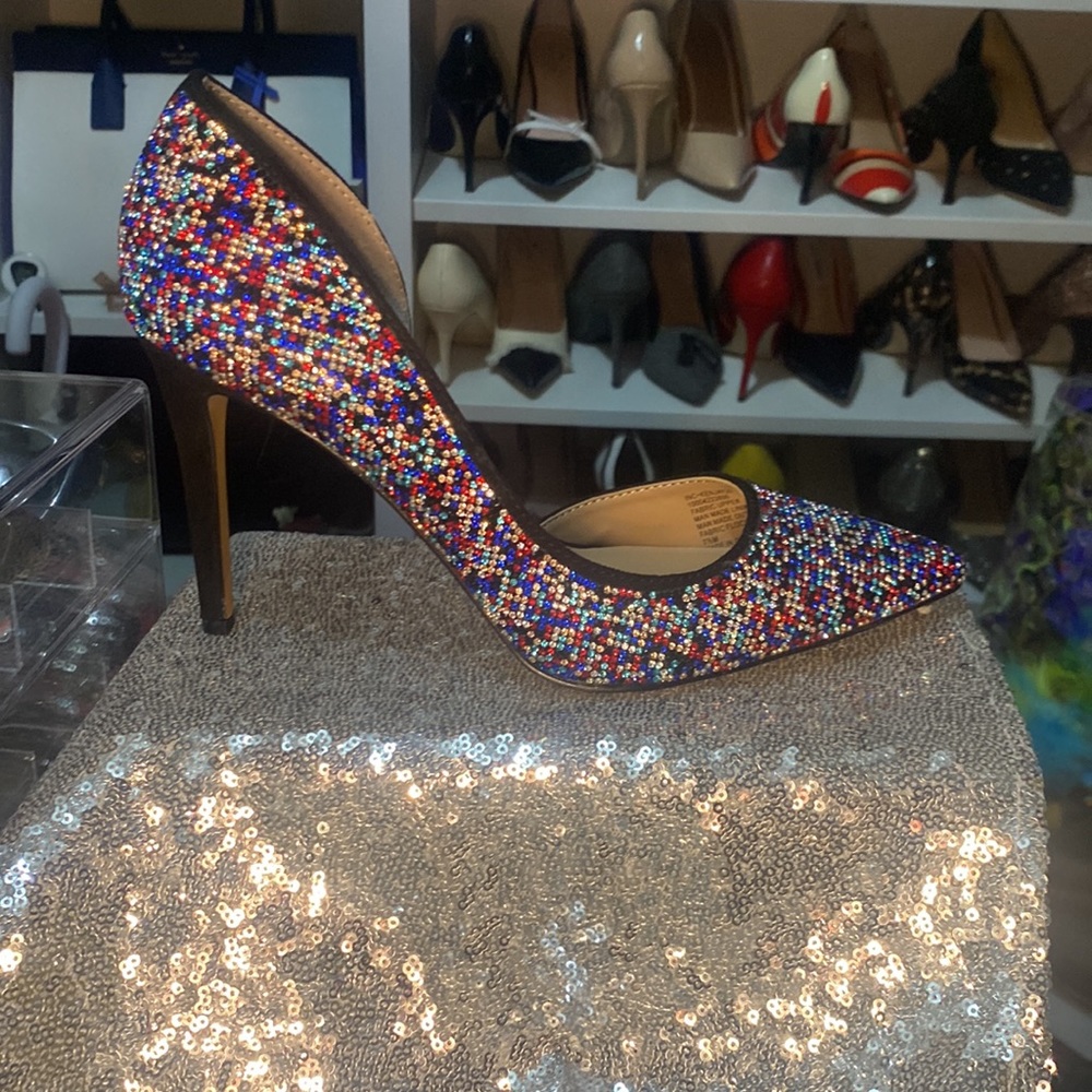 Sparkly Pixel High Heels - NEW